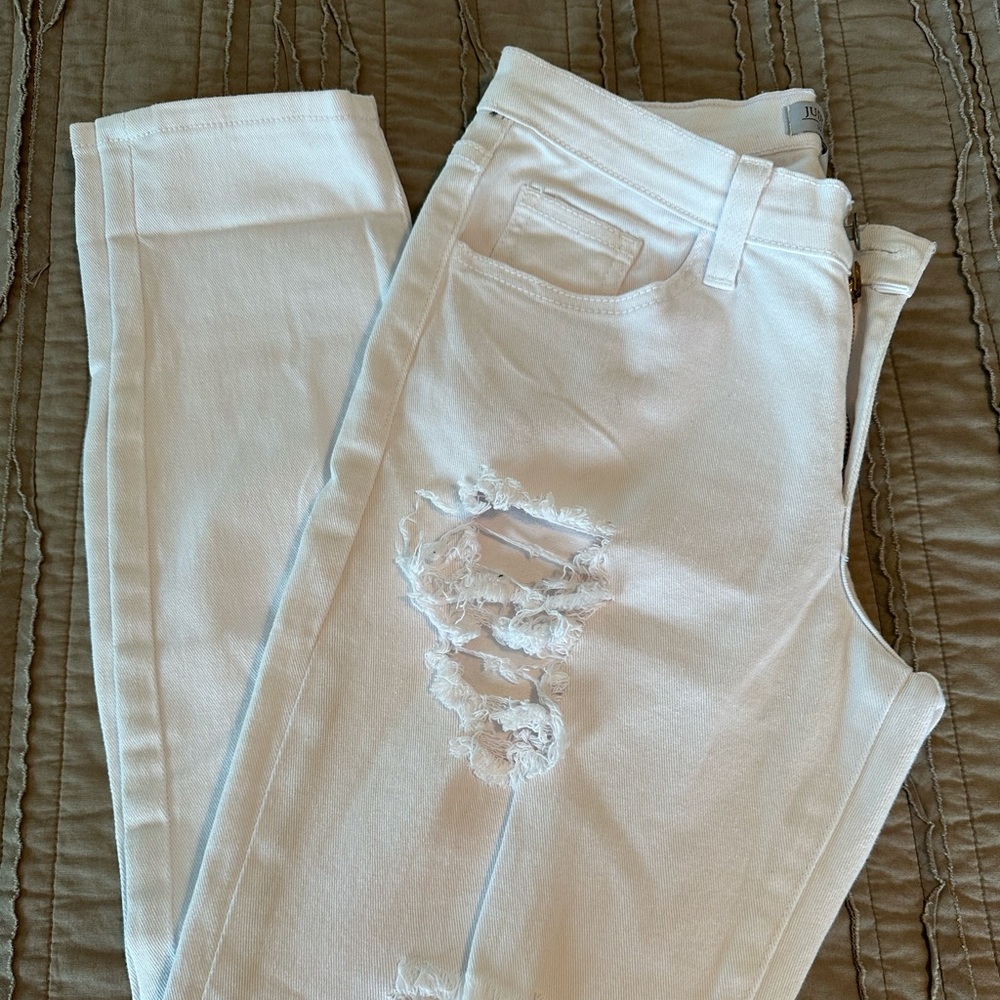 Judy Blue Jeans - Distressed white